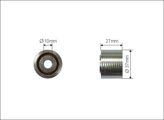 Caffaro 70-71 - Pulley, v-ribbed belt onlydrive.pro