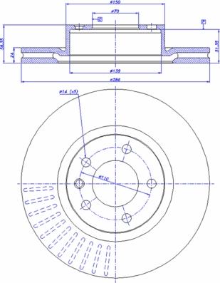 A.B.S. 16263 - Brake Disc onlydrive.pro