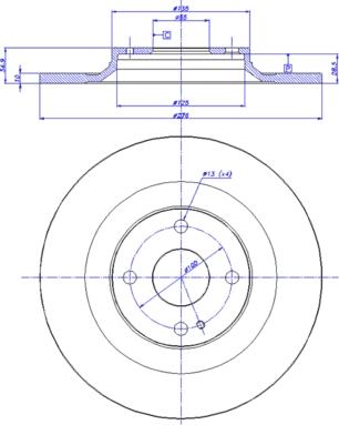 Zimmermann 370.3086.20 - Brake Disc onlydrive.pro