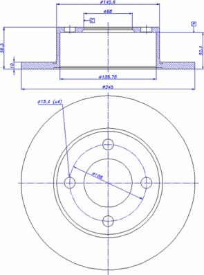 Maxgear 19-0685 - Stabdžių diskas onlydrive.pro