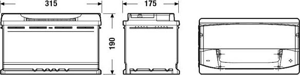 CENTRA CA900 - Starter Battery onlydrive.pro