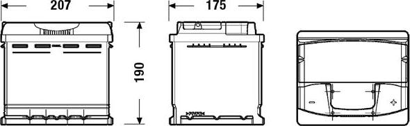 CENTRA CA530 - Starter Battery onlydrive.pro