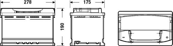 CENTRA CA770 - Starter Battery onlydrive.pro