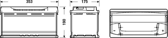 CENTRA CB950 - Starter Battery onlydrive.pro