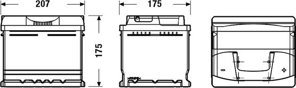 CENTRA CB442 - Starter Battery onlydrive.pro