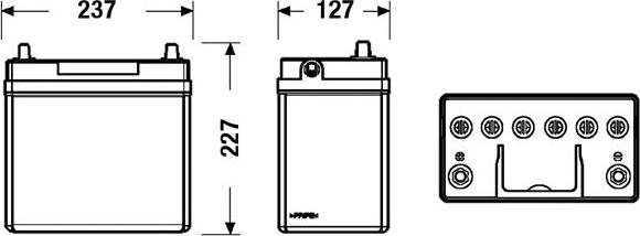 CENTRA CB457 - Starter Battery onlydrive.pro