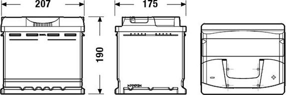 CENTRA CB500 - Starter Battery onlydrive.pro