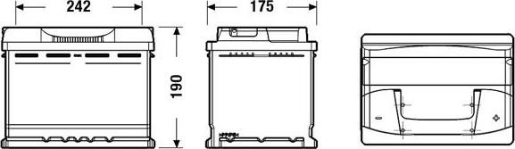 CENTRA CB620 - Starter Battery onlydrive.pro