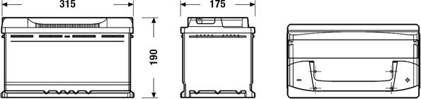 CENTRA CB800 - Starter Battery onlydrive.pro