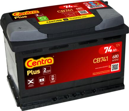 CENTRA CB741 - Стартерная аккумуляторная батарея, АКБ onlydrive.pro