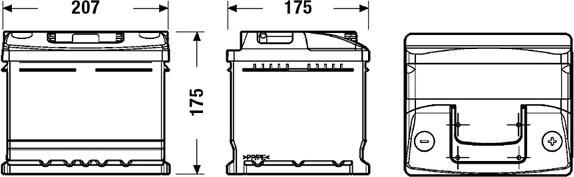 CENTRA CC412 - Starter Battery onlydrive.pro