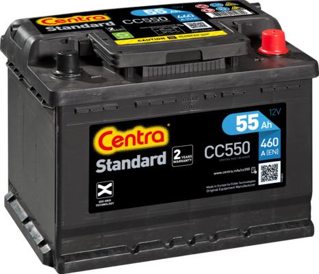 CENTRA CC550 - Стартерная аккумуляторная батарея, АКБ onlydrive.pro