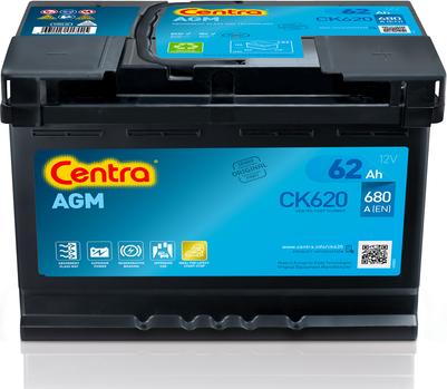 CENTRA CK620 - Стартерная аккумуляторная батарея, АКБ onlydrive.pro