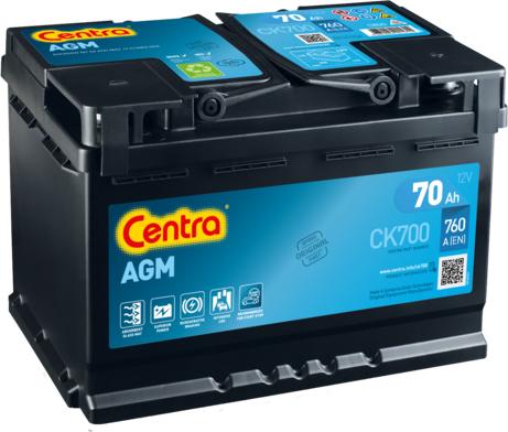 CENTRA CK700 - Стартерная аккумуляторная батарея, АКБ onlydrive.pro