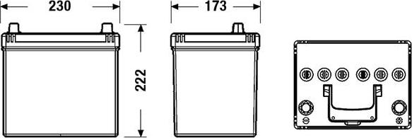 CENTRA CL605 - Starter Battery onlydrive.pro