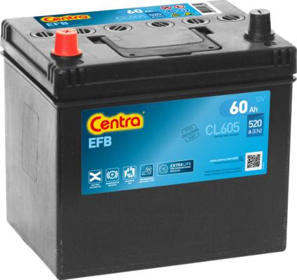 CENTRA CL605 - Startera akumulatoru baterija onlydrive.pro