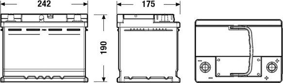 CENTRA CL600 - Starter Battery onlydrive.pro