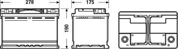 CENTRA CL700 - Starter Battery onlydrive.pro