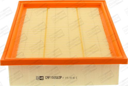 Champion CAF100583P - Air Filter, engine onlydrive.pro