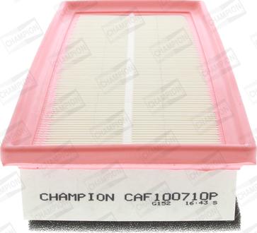 Champion CAF100710P - Air Filter, engine onlydrive.pro