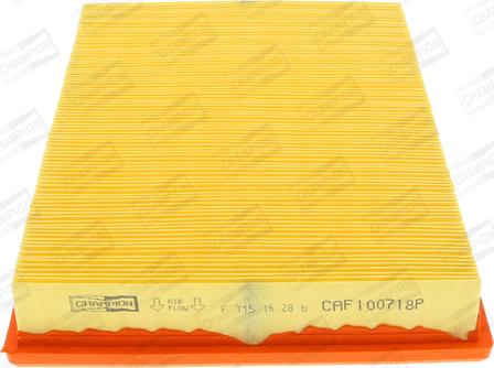 Champion CAF100718P - Air Filter, engine onlydrive.pro