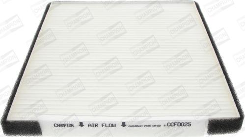 Champion CCF0025 - Filtras, salono oras onlydrive.pro