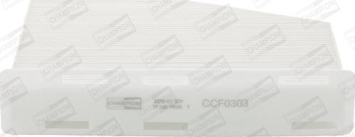 Champion CCF0303 - Filter, interior air onlydrive.pro