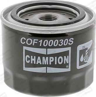 Champion COF100030S - Eļļas filtrs onlydrive.pro