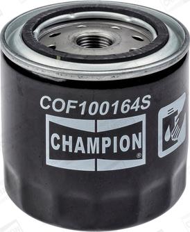 Champion COF100164S - Eļļas filtrs onlydrive.pro