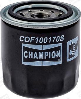 Champion COF100170S - Eļļas filtrs onlydrive.pro