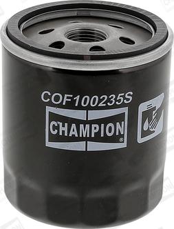 Champion COF100235S - Alyvos filtras onlydrive.pro