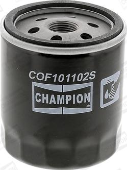 Champion COF101102S - Oil Filter onlydrive.pro