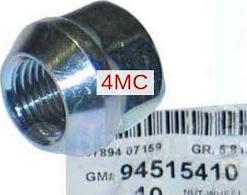 Chevrolet 94515410 - Wheel Nut onlydrive.pro