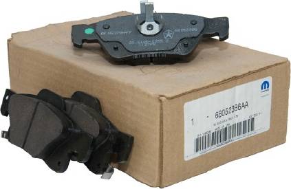 Chrysler 68052 386AA - Brakes, rear: 1 pcs. onlydrive.pro