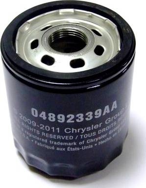 Chrysler 04892339AA - Oil Filter onlydrive.pro