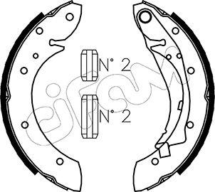 Cifam 153-023 - Piduriklotside komplekt onlydrive.pro