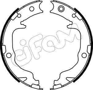 Cifam 153-362 - Piduriklotside komplekt,seisupidur onlydrive.pro