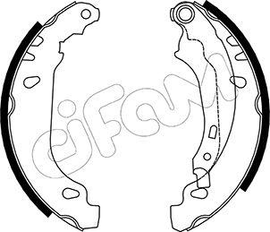 Cifam 153-328 - Brake Shoe Set onlydrive.pro