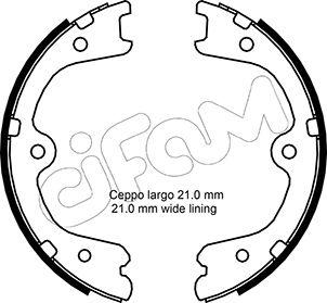 Cifam 153-297 - Jarrukenkäsarja, seisontajarru onlydrive.pro