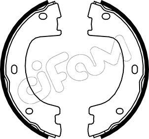 Cifam 153-249 - Brake Shoe Set, parking brake onlydrive.pro