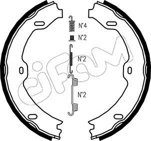 Cifam 153-243K - Piduriklotside komplekt,seisupidur onlydrive.pro