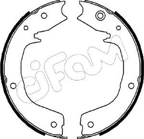 Cifam 153-267 - Brake Shoe Set, parking brake onlydrive.pro