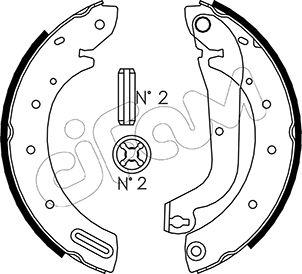 Cifam 153-287 - Piduriklotside komplekt onlydrive.pro