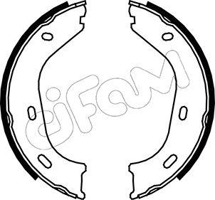 Cifam 153-232 - Brake Shoe Set, parking brake onlydrive.pro