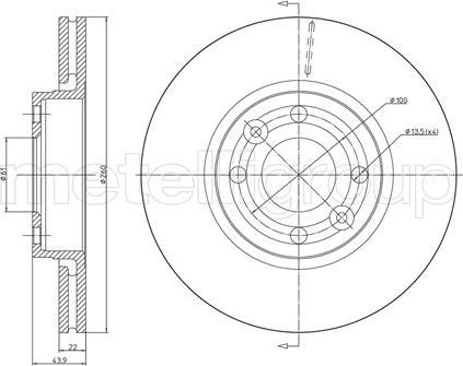 Cifam 800-641C - Brake Disc onlydrive.pro