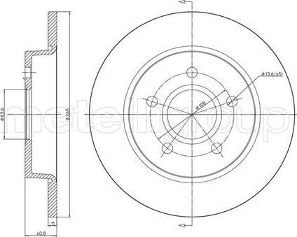 Cifam 800-688C - Brake Disc onlydrive.pro