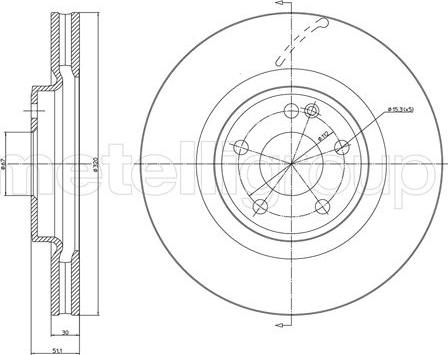 Meyle 083 521 0020/PD - Brake Disc onlydrive.pro