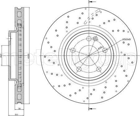 Meyle 083 521 0021/PD - Brake Disc onlydrive.pro