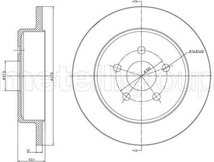 A.B.S. 17953 - Brake Disc onlydrive.pro