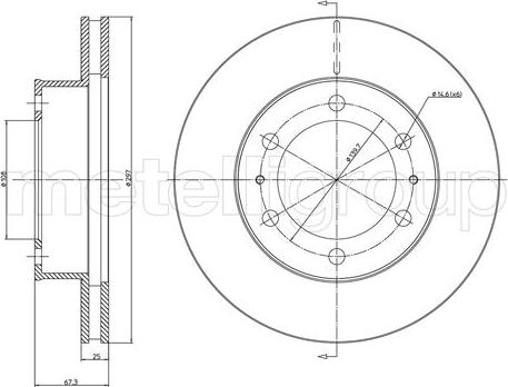 Cifam 800-1077C - Brake Disc onlydrive.pro